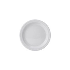 Tuxton FPA-054N Pacifica 5-1/2" Plate, Porcelain White