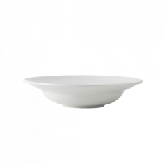 Tuxton FPD-106 Pacifica 43oz Pasta Bowl, Porcelain White