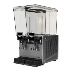 Vollrath VBBE2-37-F Pre-Mix Refrigerated Beverage Dispenser, (2) 5.3 Gallon Bowls