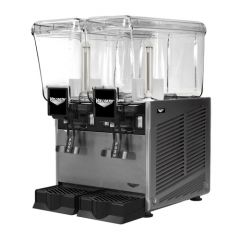 Vollrath VBBD2-37-S Pre-Mix Refrigerated Beverage Dispenser, (2) 3.2 Gallon Bowls