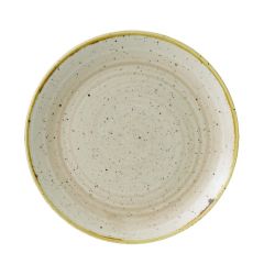 Churchill SNMSEVP81 Stonecast Nutmeg Cream 8-2/3" Coupe Plate