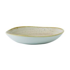 Churchill SNMSOGB11 Stonecast Nutmeg Cream 9-7/8" Round Trace Bowl
