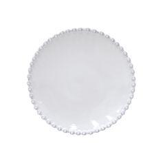 Costa Nova PEP173-WHI Pearl 6-3/4" Bread Plate, White