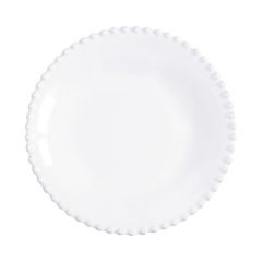 Costa Nova PEP241-WHI Pearl 21oz Soup/Pasta Plate, White