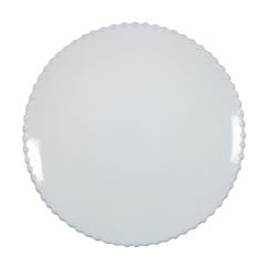 Costa Nova PEP282-WHI Pearl 11-1/4" Dinner Plate, White