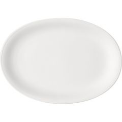 Bauscher 752232 Smart 12-3/5" Oval Coupe Platter, White