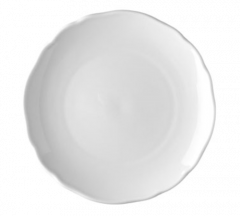Bauscher 451216 Marie Christine 6-1/4" Coupe Plate, White