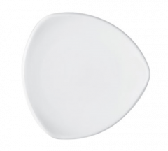 Bauscher 711532 Options 11" Triangular Coupe Plate, White