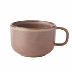 Mikasa 5275162 Solitude 9.3oz Stoneware Tea Cup, Brown