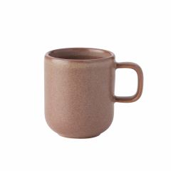 Mikasa 5275163 Solitude 3oz Stonecast Coffee Cup, Brown