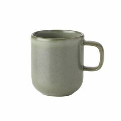 Mikasa 5275174 Solitude 3oz Stoneware Coffee Cup, Green