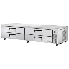 95-1/2"L Refrigerated Chef Base - 4 drawers
