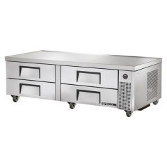 72-3/8"L Refrigerated Chef Base - 4 drawers