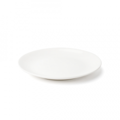 Browne Foodservice 5630163 Foundation 8" Coupe Plate, White
