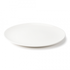 Browne Foodservice 5630166 Foundation 10" Coupe Plate, White