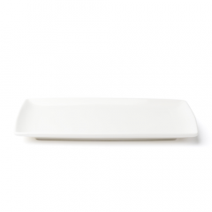 Browne Foodservice 5630187 Foundation 9.25"X5.25" Plate, White