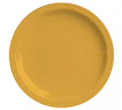 Libbey 903033010 Cantina 9" Carved Plate, Saffron