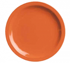 Libbey 903034010 Cantina 9" Carved Plate, Cayenne