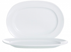 Cardinal R0860 Candour 13-1/8"X9-3/8" Oval Platter, White