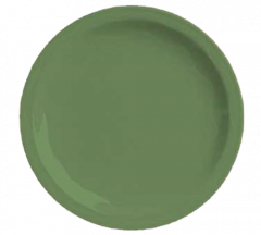 Libbey 903035003 Cantina 7-1/4'' Carved Plate, Sage