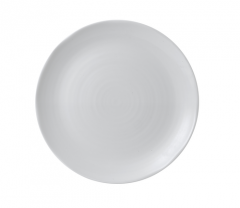 Cardinal FN877 Organic White 10-3/4" Coupe Plate, White