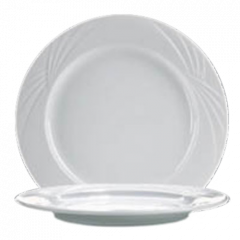 Cardinal S0606 Horizon 6-1/2" Bread & Butter/Side Plate, White