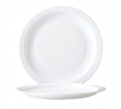 Cardinal 57975 Restaurant White 9-1/4" Lunch Plate, White