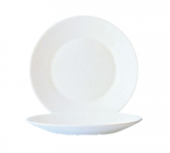Cardinal P3972 Restaurant White 10" Wide Rim Dinner Plate, White