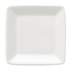 World Tableware 840-901-005 Porcelana 5" Square Plate, White