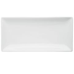 World Tableware 840-901-157 Porcelana 15"X7-1/4" Sushi Platter, White