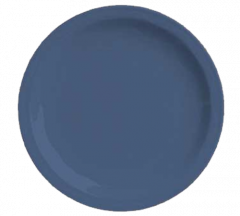 Libbey 903032002 Cantina 11-1/4" Carved Plate, Blueberry