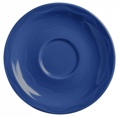 Libbey 903032201 Cantina 6-1/4" Carved Saucer, Blueberry