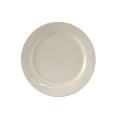 Tuxton YEA-062 Monterey 6-1/4" Wide Rim Plate, Eggshell