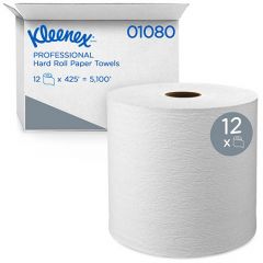 Kimberly-Clark 01080 Kleenex® Hard Roll Paper Towels