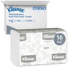 Kimberly-Clark 01890 Kleenex® Multifold Paper Towels, Absorbent, White