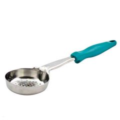 Vollrath 6432655  Spoodle 6oz Perforated 13-3/4''L 1pc Teal Handle