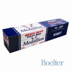 Handi-Foil 51207 Medallion 12"x500' Heavy Duty Foodservice Foil Roll