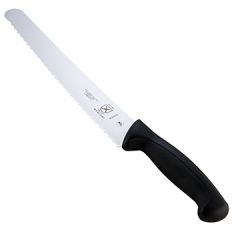 Mercer Culinary M23210 Millennia 10" Wide Serrated Bread Knife