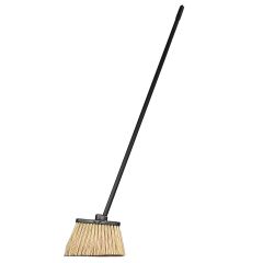 Carlisle 3688500 Duo-Sweep 12"Wx48"L Angle Broom w/ Handle
