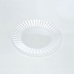 EMI Yoshi EMI-REP7C Resposables 7-1/2" Clear Plastic Round Plate