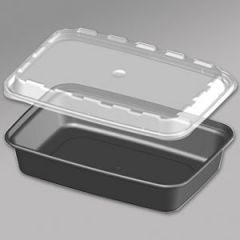 Cube Packaging CR-1147L Plastic Lid for 48oz Container