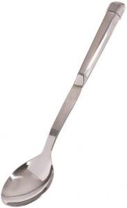 Update International HB-3/PH Notched Serving Spoon 11-3/4'' Stainless