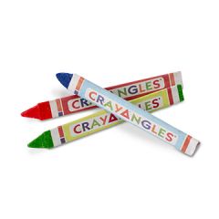 Family Hospitality 1T3C-BUR 3pk Triangular Crayons