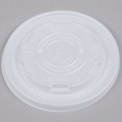Eco-Products EP-ECOLID-SPS Plastic Lid for 8oz Eco Container, White