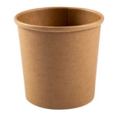 AmerCareRoyal PFC12N  12oz Round Paper To-Go Container