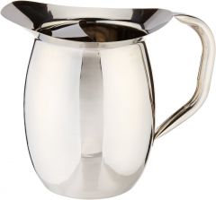 Update International BP-2G Stainless Steal Bell 2qt Pitcher With Guard