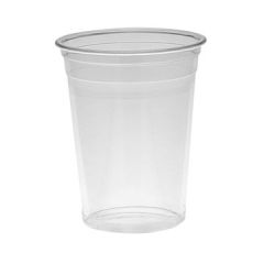 Pactiv YP10C 10oz Recycled Plastic Cold Cup, Clear