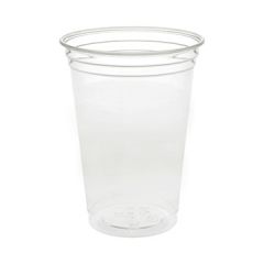 Pactiv YP21CA 20oz Recycled Plastic Cold Cup, Clear