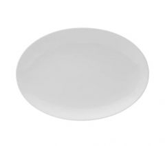 Mikasa 5302869 Galleria 12"X8" Oval Platter, White