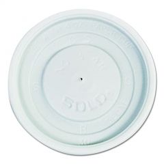 Dart VL34R-0007 Vented Plastic Lid for 4oz Hot Cup, White